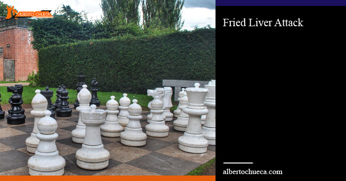 Fried Liver Attack in chess (read desc) #chess in 2023