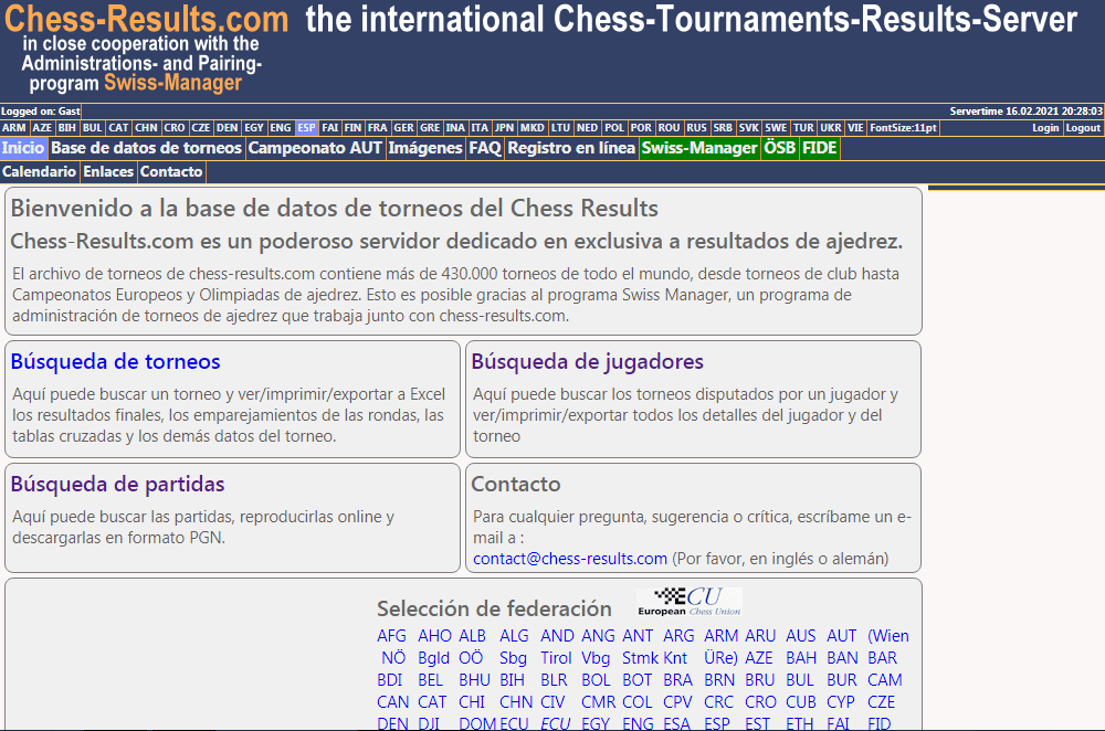 What's Chess-results.com? - Alberto Chueca - High Performance