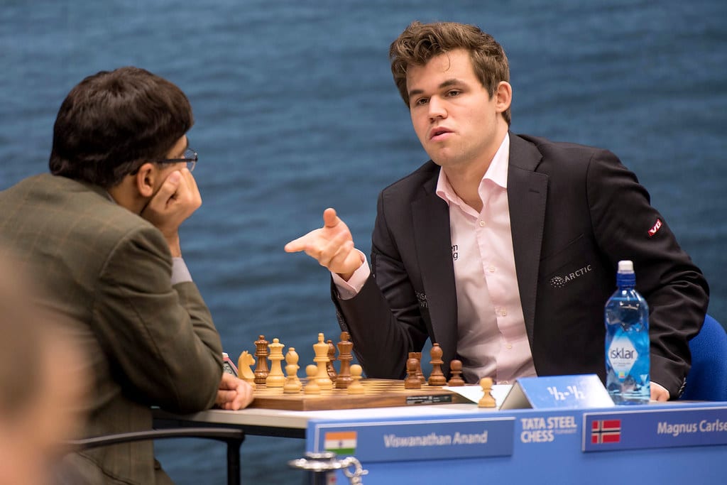 Magnus Carlsen vs Kasparov  Rayjavik Rapid 2004♟️ 