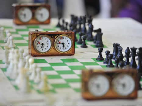 What are the clocks called in chess?