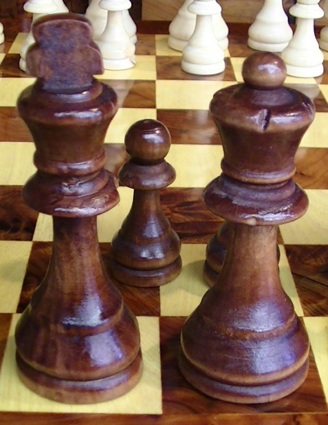 What is the rule of king and queen in chess?